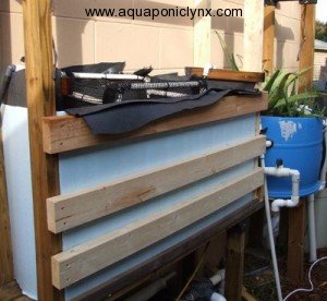 Lumber liner shelf tank