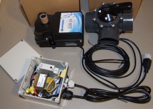 Valve and control box open