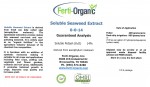 FertiOrganic seaweed lable